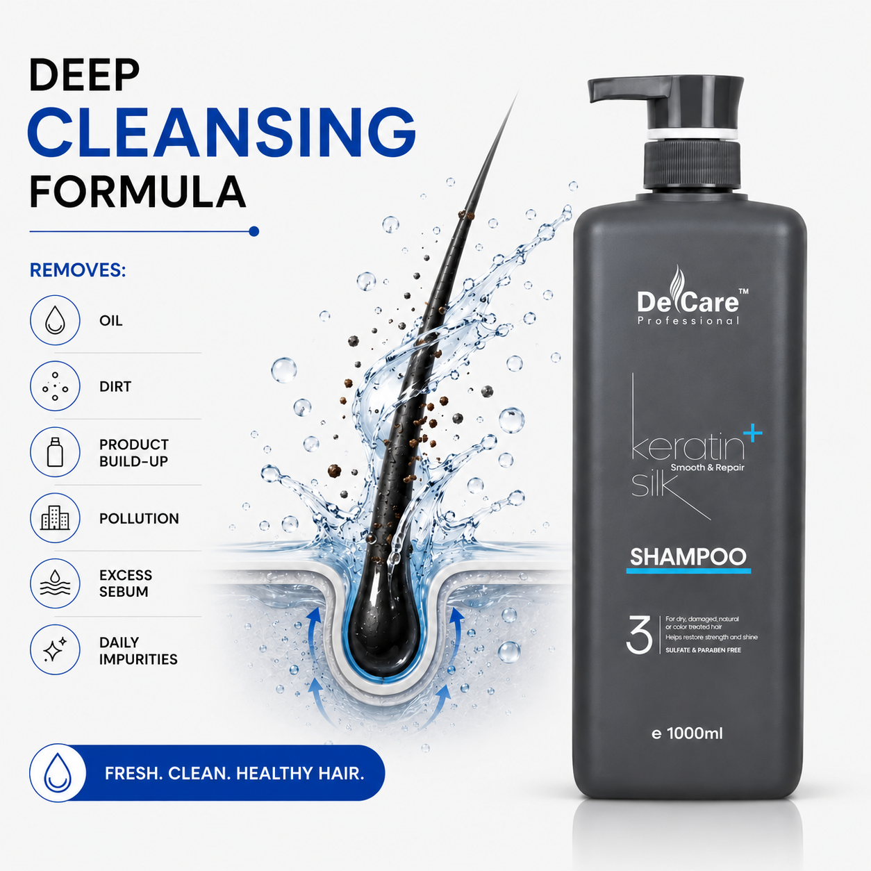 KERATIN SILK- Shampoo