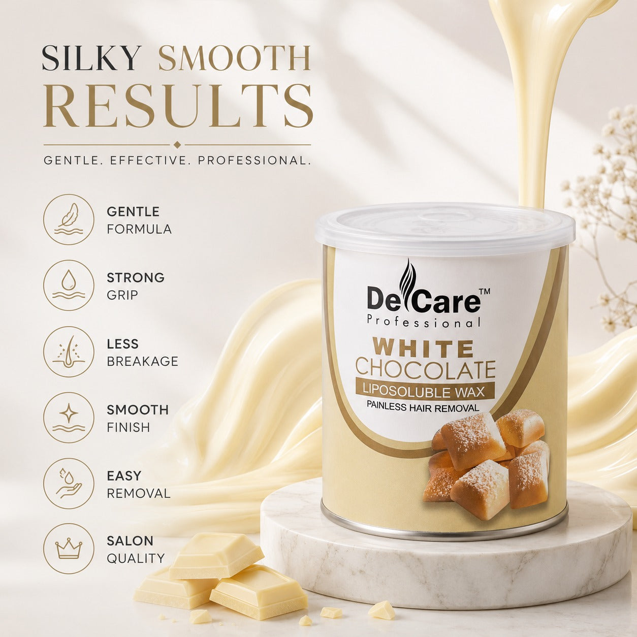 LIPOSOLUBLE WAX- White Chocolate